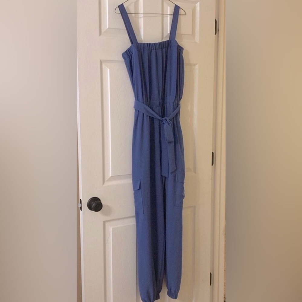 Socialite, Medium, Jumpsuit, Soft blue